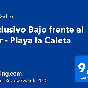 Apartamento Exclusivo Bajo Frente Al Mar - Playa La Caleta, Málaga